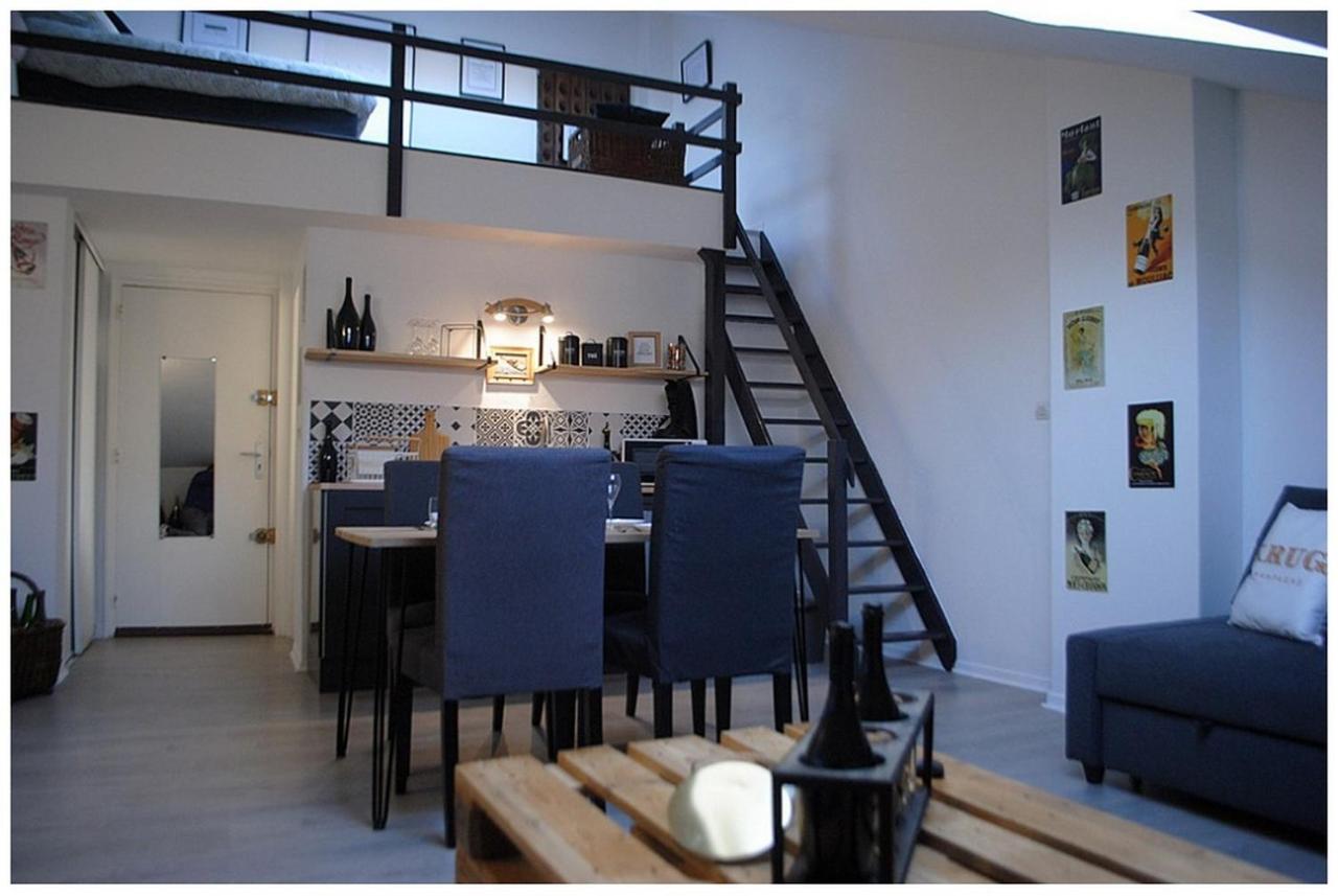 Studio Champagne Apartment Reims Exterior photo